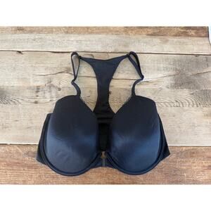 Victoria's Secret Smooth Black 32DDD Body by Victoria Front Cl Full Coverage Bra